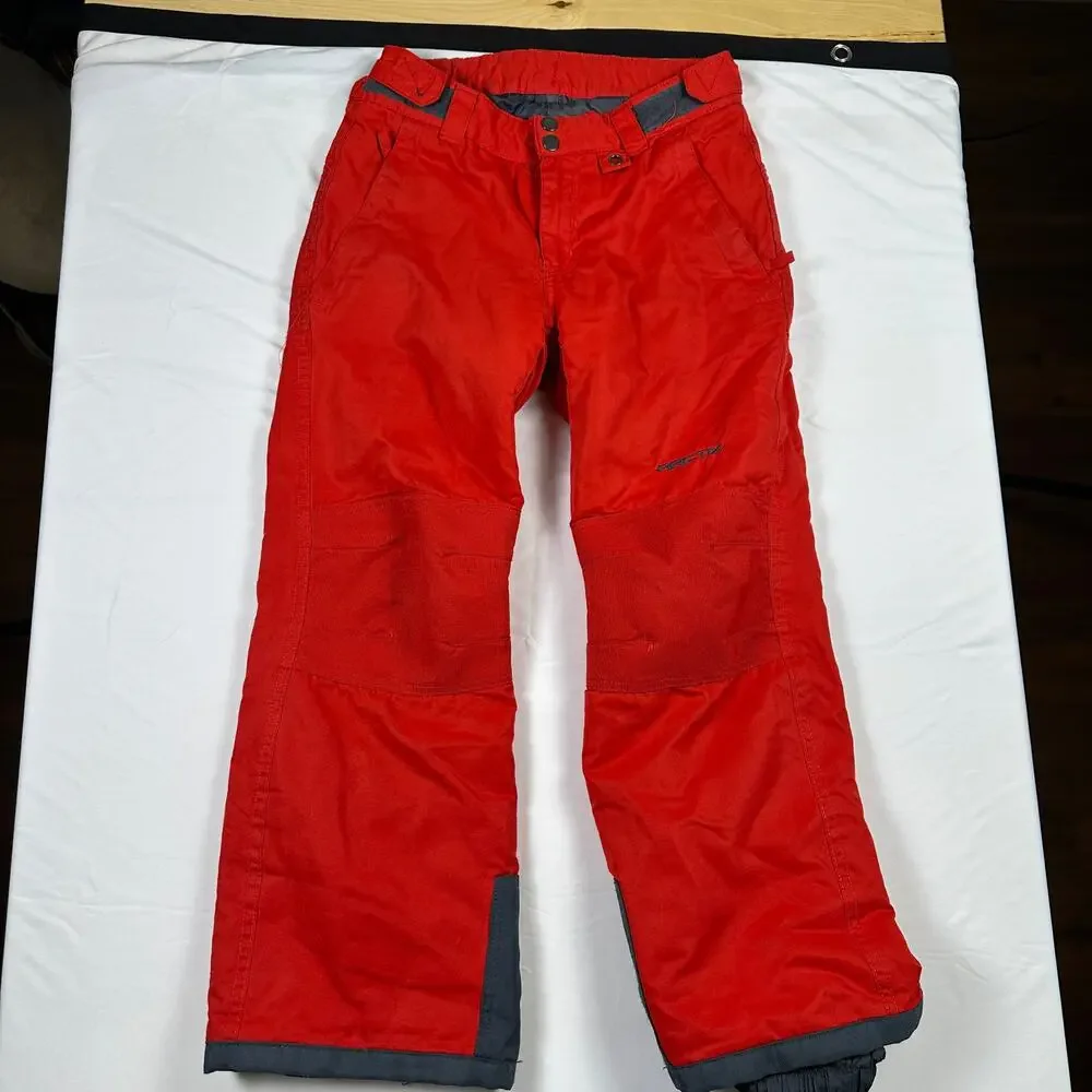 Arctix Youth Insulated Winter Snow Pants w/ Reinforced Knees & Seat Sz M